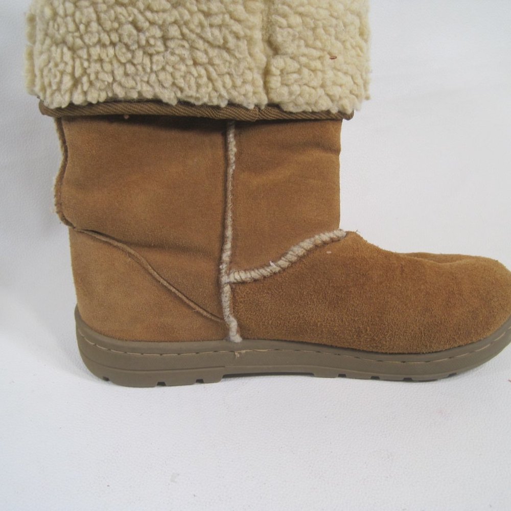 AIRWALK Brown Leather Upper Balance Womens BOOTS - Picture 7 of 11